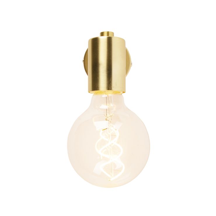 Art deco wall lamp gold