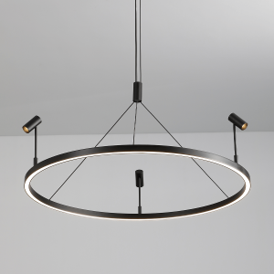 P0506 Ring Pendant Light with Adjustable Spotlights