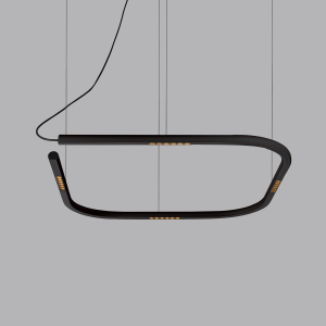P0731-750B Rounded Rectangle Pendant Light