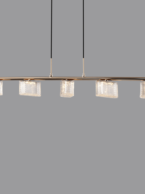 P0851-5B Five-Light Linear Pendant Light