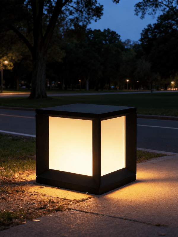 GR0054 Cube Outdoor Landscape Light