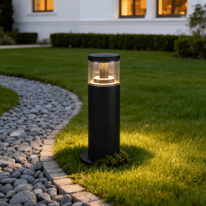 GR0215 Cylindrical Outdoor Bollard Light