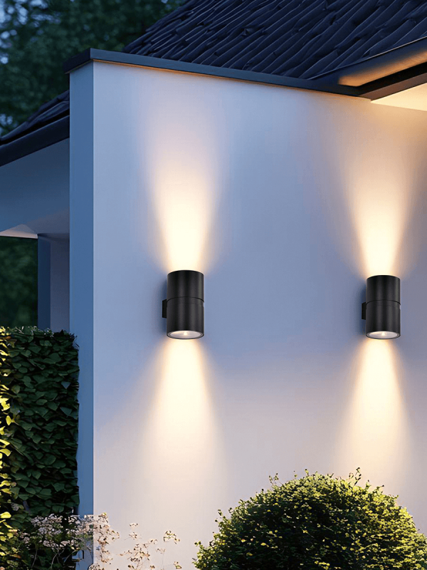LWA0047 Cylinder Up and Down Outdoor Wall Light