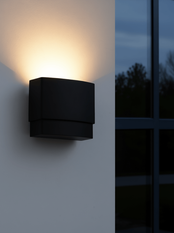 LWA0053 Layered Upward Outdoor Wall Light