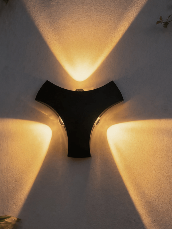 LWA0119 Triple Lens Outdoor Wall Light