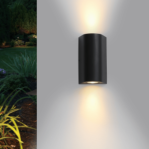 LWA0149 Curved Up and Down Outdoor Wall Light