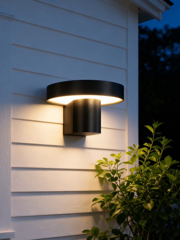 LWA0552 Disc Canopy Outdoor Wall Light