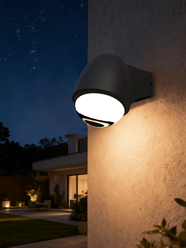 LWA0708 Pebble Shield Outdoor Wall Light