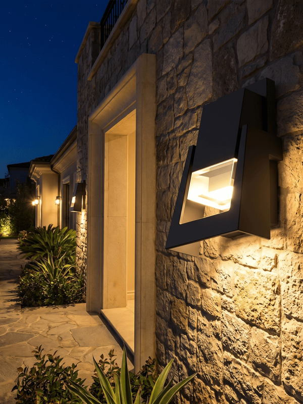 LWA0712 Layered Frame Outdoor Wall Light