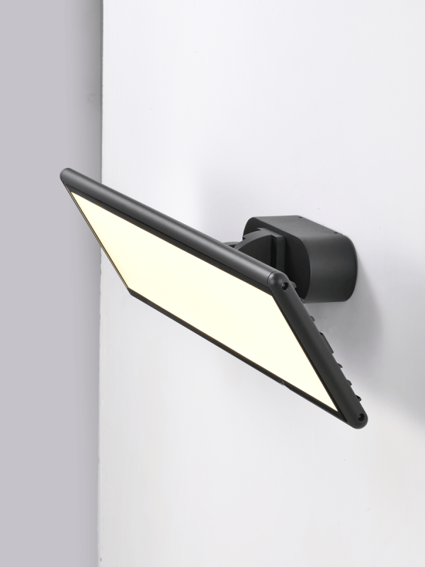 LWA0849 Adjustable Slim Panel Outdoor Wall Light